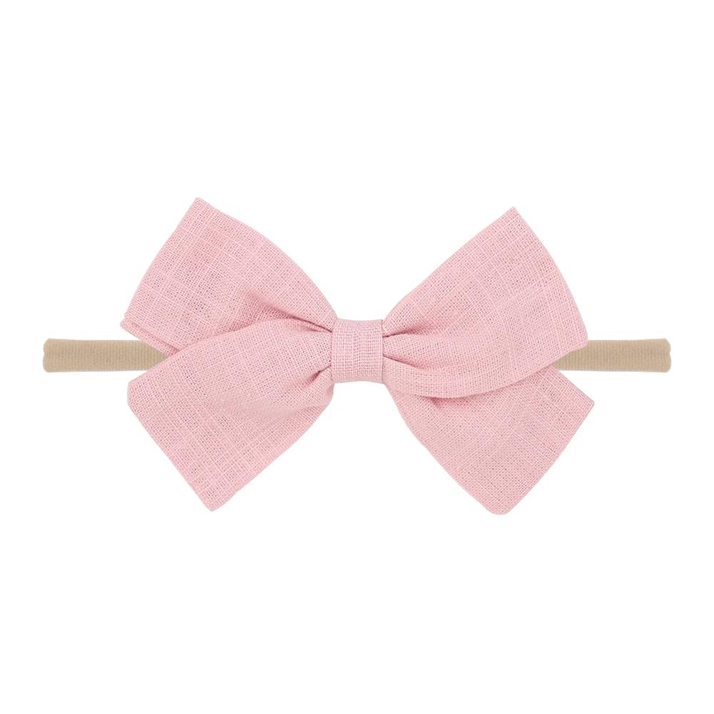 20Color 1Piece Cute Baby Headband Infant Kids Bows Headwear Tiara Gift Toddlers Bandage Newborn Girls Headwrap Hair Accessories