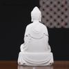 1PCS 7-inch ceramic Buddha statue of Shakyamuni Buddha worshipped as a home Buddha's Zen ornament