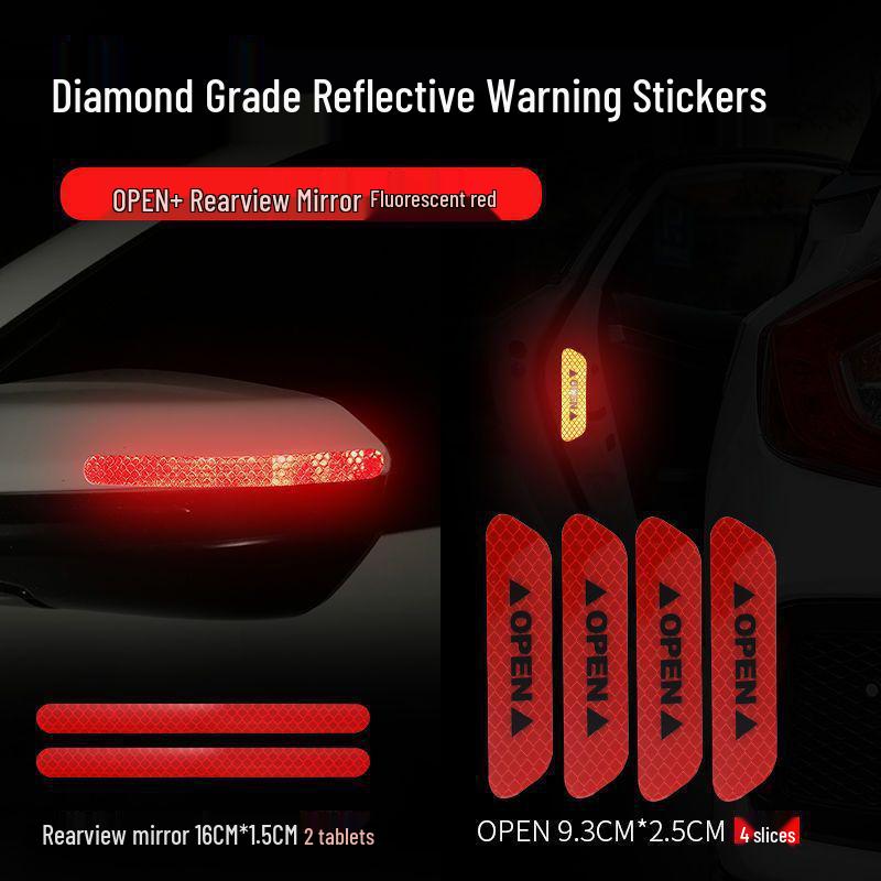 Reflective Car Door Warning & Decorative Strip
