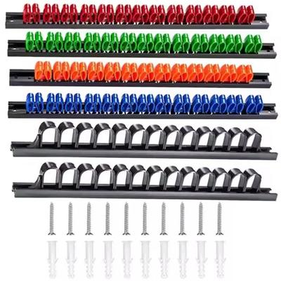 Samcos Screwdriver Tool Pliers Set of Tool Hook Storage Hook Tool Storage Mounting Screws Included Holder, Holder, Holder, 6, Wall-Mounted Hanger,