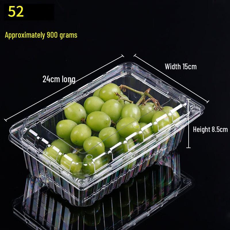 Tiemuyun Disposable Transparent Fruit Containers