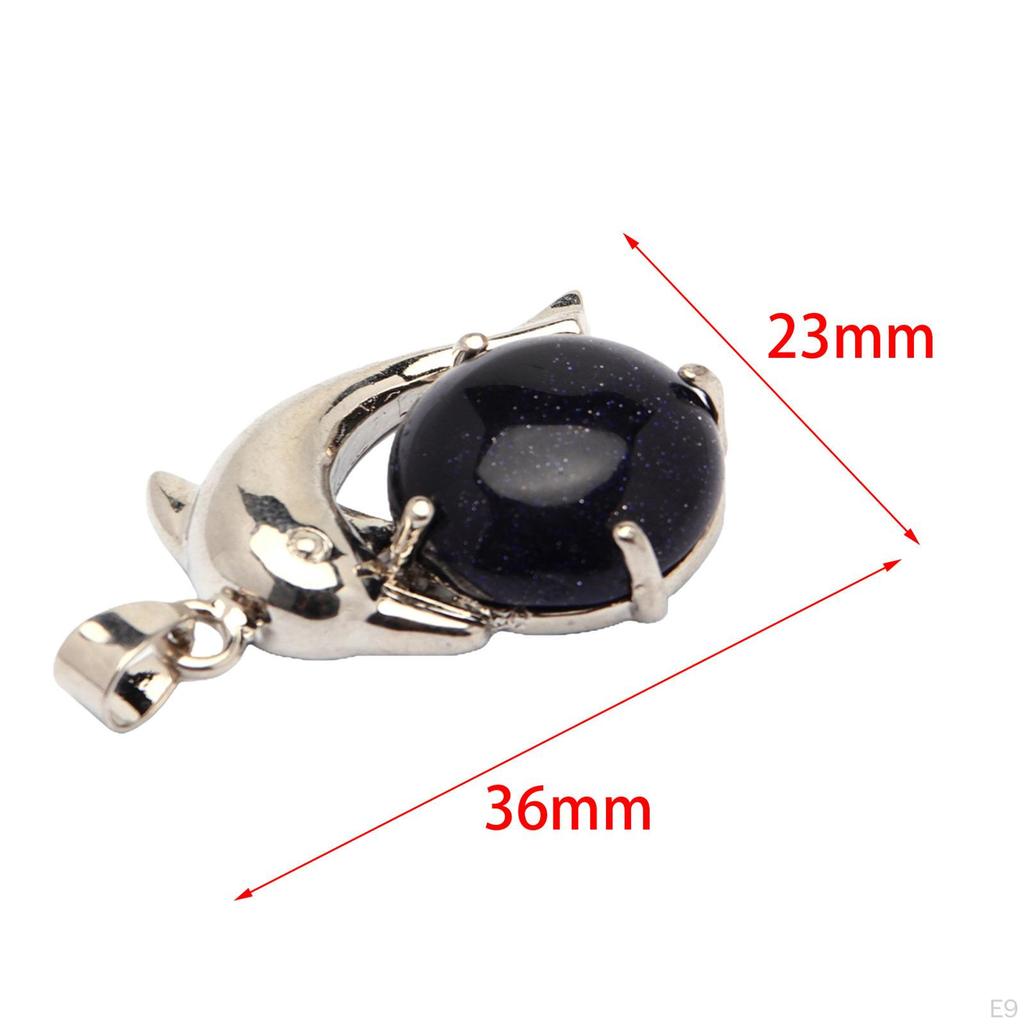 Přívěsek náhrdelníku s delfínem Odolný klíčenka DIY Dekorace Kostýmové šperky Dárky na párty Valentýna