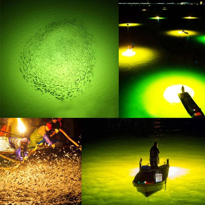 LED Night Fishing Light Underwater Night Fishing Finder Light Lamp Durable