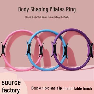 Pilates Ring & Yoga Resistance Band: Leg Muscle Training, Body Sculpting, Pelvic Floor Strength.
