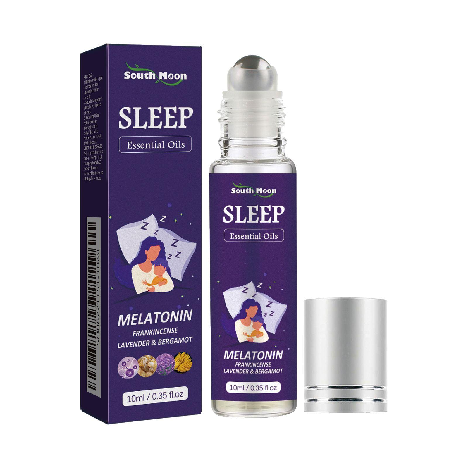 

South Moon Sleep Rollerball Essential Oils Sleeping Anxiety Relief Massage Fast Sleeping Botanical Essential Oils