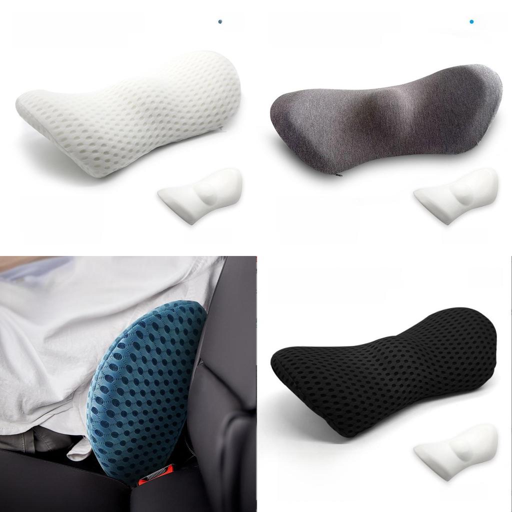 Memory Foam Yuanbao Lumbar Pillow For Office Home Car Support