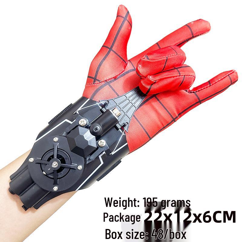 

Перчатка Человека-паука, стреляющая паутиной: Автоматическая игрушка с черными технологиями для детей