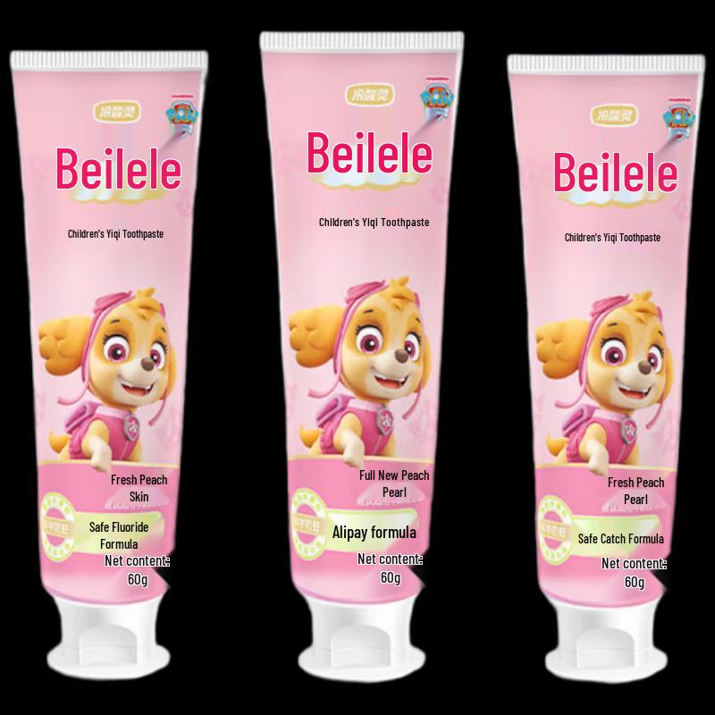 Детская эмалеукрепляющая зубная паста Beilele