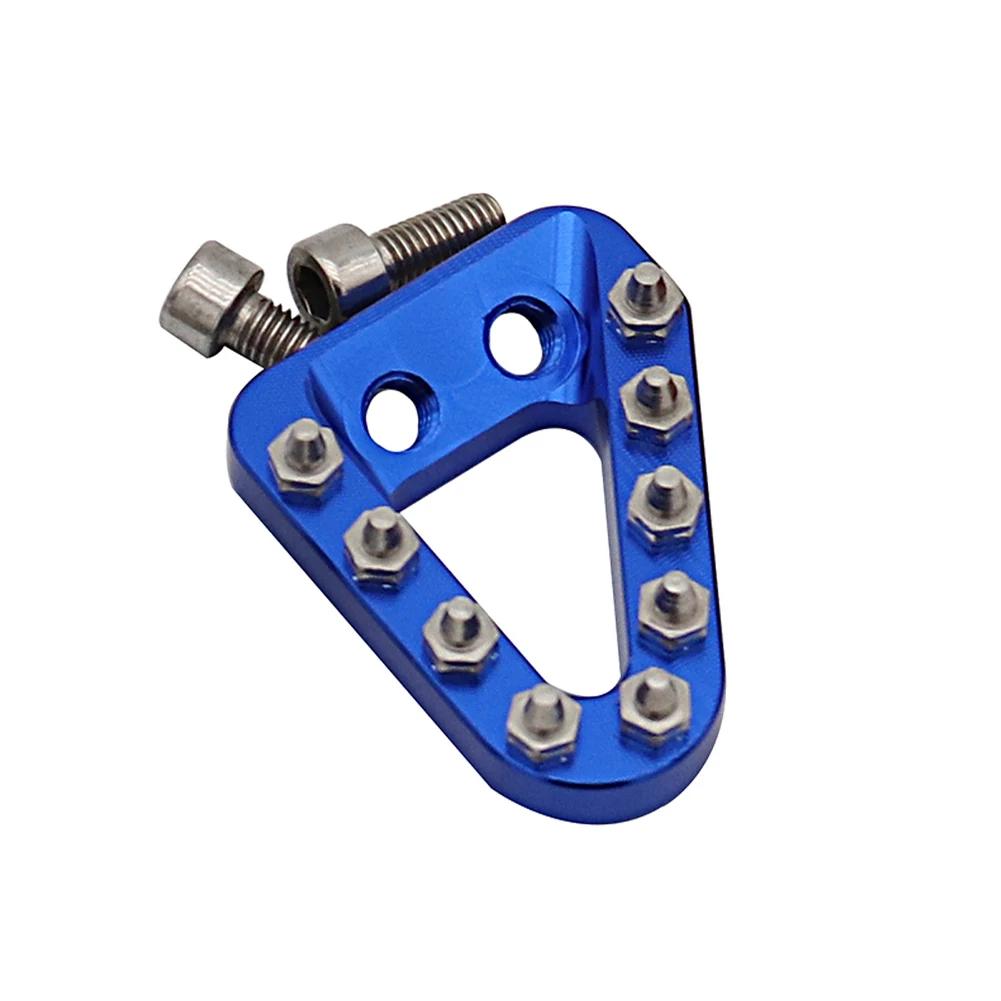 Aluminum Motorcycle Rear Brake Pedal Pads Step Plate Tip for KTM SX SXF EXC EXCF XC XCF XCW XCFW TC TE 2008-2016 for Husqvarna