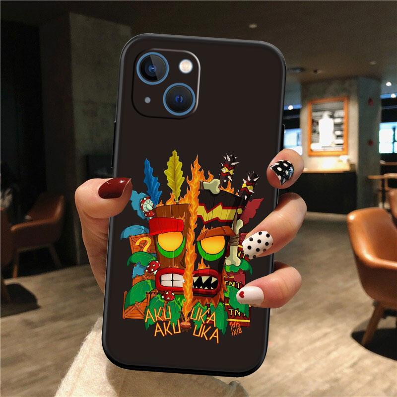 IK18 C-Crash B-Bandicoot New High-End Shell Phone Case for OPPO A3 Pro A72 A74 A76 A77 A77S A78 A79 A94 A95 A18 A40M A58