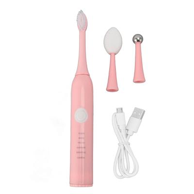 Electric Tooth Brush Massager for Kids Tongue Muscle Trainer Multifunctional Oral Exercise Cleaning Care Kit