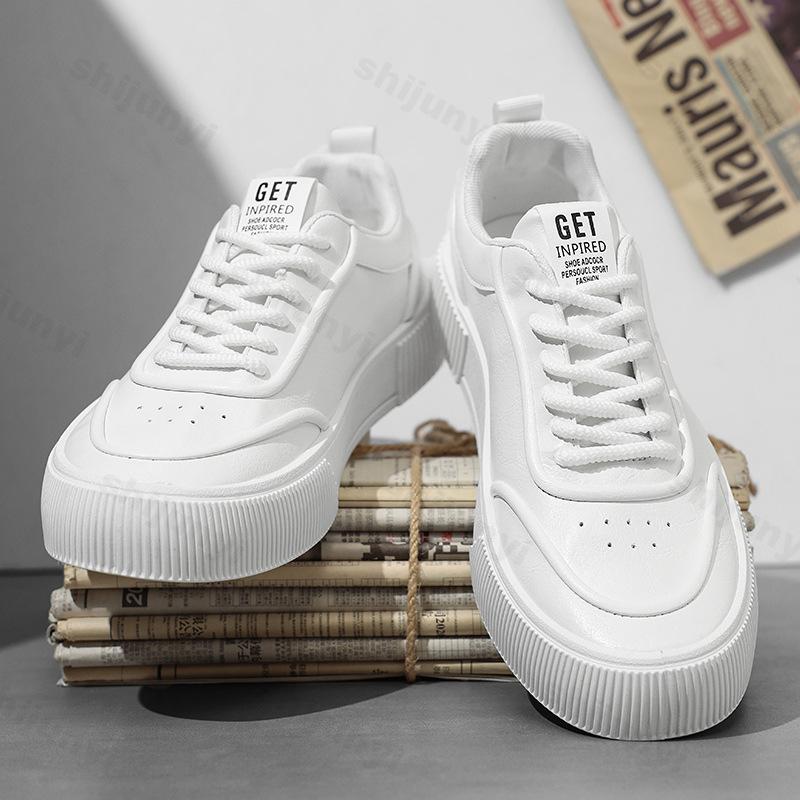 Fashion Men's Sneakers Casual Shoes 2025 New Male Sneakers Sports Shoes Man Trend Low Cut Sneaker Black Platform Vulcanized Shoes