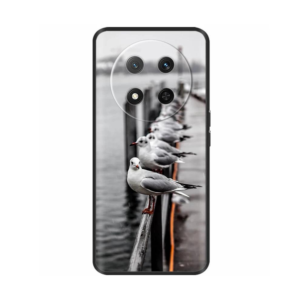 Für Honor Magic7 Lite 5G Hülle Blume Weiche Silikonhülle Für Coque Honor Magic7 Lite Hülle Magic 7 Handyhülle Magic7 Pro Schalen