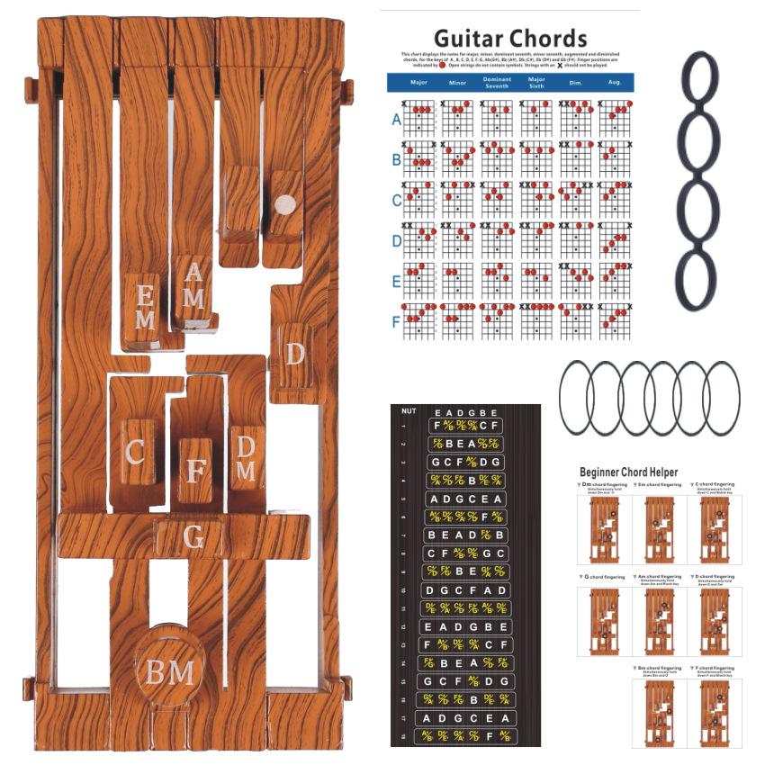 Beginner's Folk Guitar Chord Finder Gadget