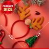 Joyfy 8 STUKS Kerst Hoofdbanden Hoed Toppers Kostuum Accessoires voor Kinderen Kerstfeesten Kerst Feest Traktaties