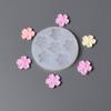Cherry Blossom Peach Blossom Flower Silicone Mold Diy Handmade Fondant Cake Baking Chocolate Sugar Cake Tool Resin Clay Making