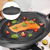 Cooking Holder Plate Durable Compact Solid Color Convenient Reliable Round Edge