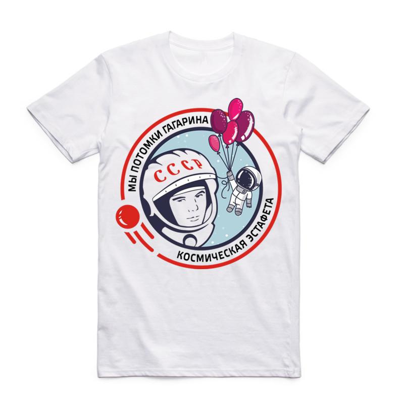 Cccp Ussr Gagarin Tshirt New Design Printed Summer Oneck Unisexs T Shirt Cool Short Sleeve Unisex Clothing