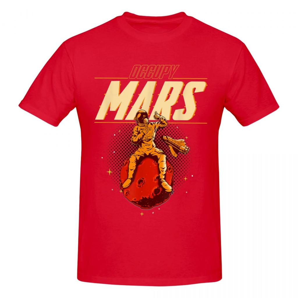 Occupy Mars Trending T Shirts Graphic Y2k Unique Cotton Unisexs Wounisex T Shirts Clothing