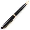 Very Good MONTBLANC Ballpoint pen Meisterstck Classic Logo engraved White Star Twist Used