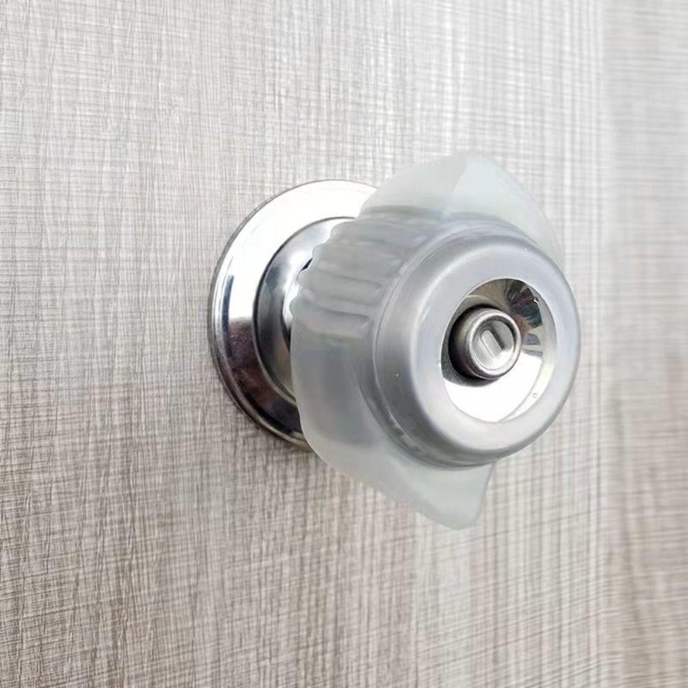 Wall Protector Dustproof Protective Door Knob Cover Crash Pad Door Handle Gloves Door Lock Cover