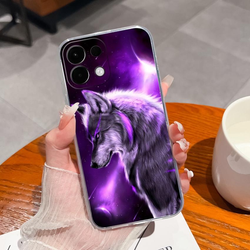 For Oppo K13 Realme GT7 C75 C75x V70 V70S P3 Ultra Thin Clear Phone Case Beautiful Tulip Pattern Soft Silicone Advanced Dustproof Shell For Oppo Cover