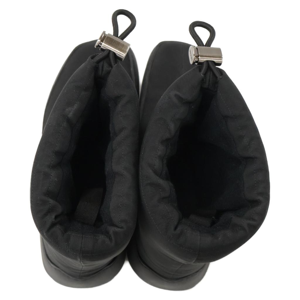 PRADA SPORT Nylon Platform Snow Boots/ Shoes 37 blackUsed