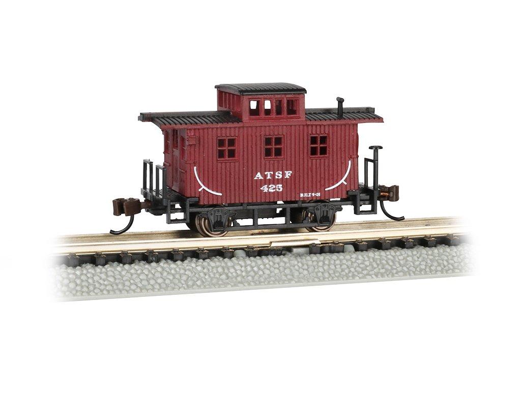 

Bachmann Oldtime Caboose - Santa FE - N Scale Prototypical Oxide Red