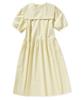BETWEEN A AND B Sailor Collar Long Dress [Lemon]