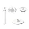 B97A-Nähmaschinen-Ersatzteile- Garnrollenstift und Kappe Set(2Set), Garnhalter für Janome Singer Viking