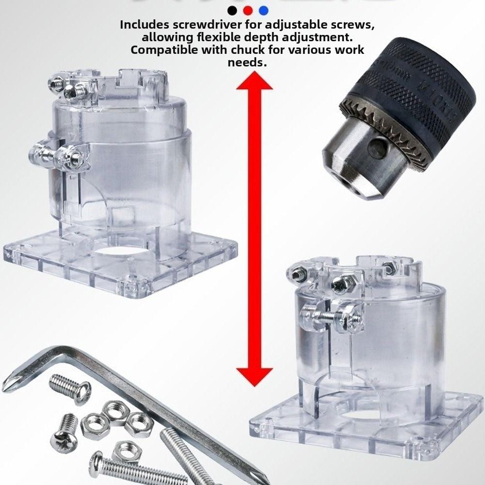 Clearly Guard Angles Grinder To Trimmer Base Fixed Adapter Router Fixed Bracket Wardrobe Making