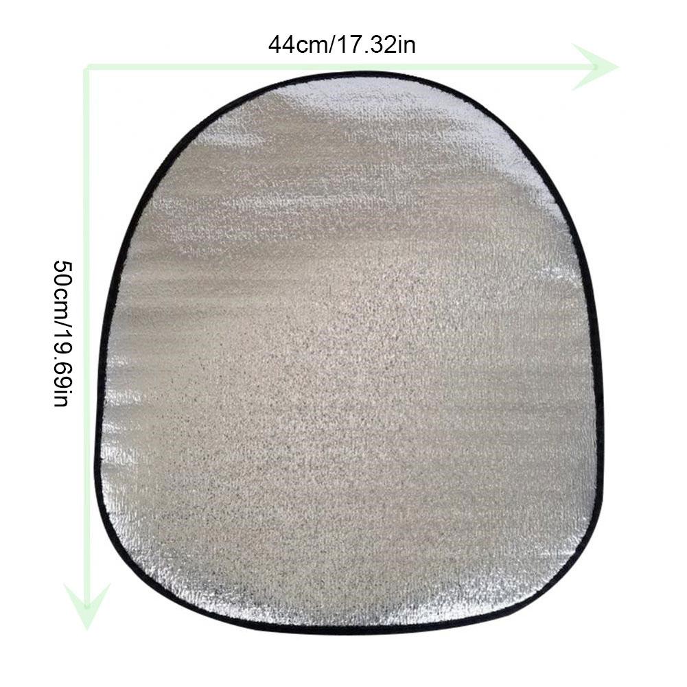 Volanul mașinii Protecție solară Folie de aluminiu Husa volanului mașinii Parasolar pliabil Lână perlat Vizor de protecție solară Piese auto