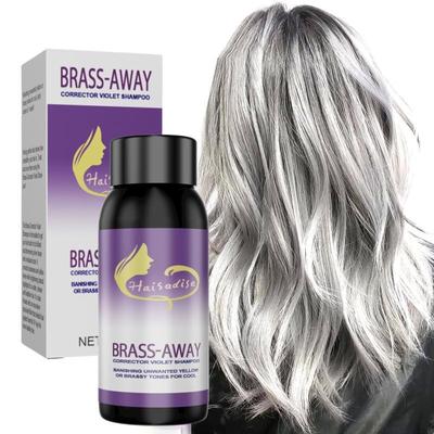 Fixed Color Shampoo Fading Yellow Shampoo Grey Hair Care Color Locking Shampoo