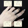 [Vine Shadow Ring Trace] Niche Original Design Vine Moonstone Light Luxury Opening Ring Personalized Ring