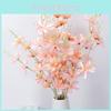 Liliflora Magnolia Simulated Desr Silk Flower Wedding Home Decor And Photography
