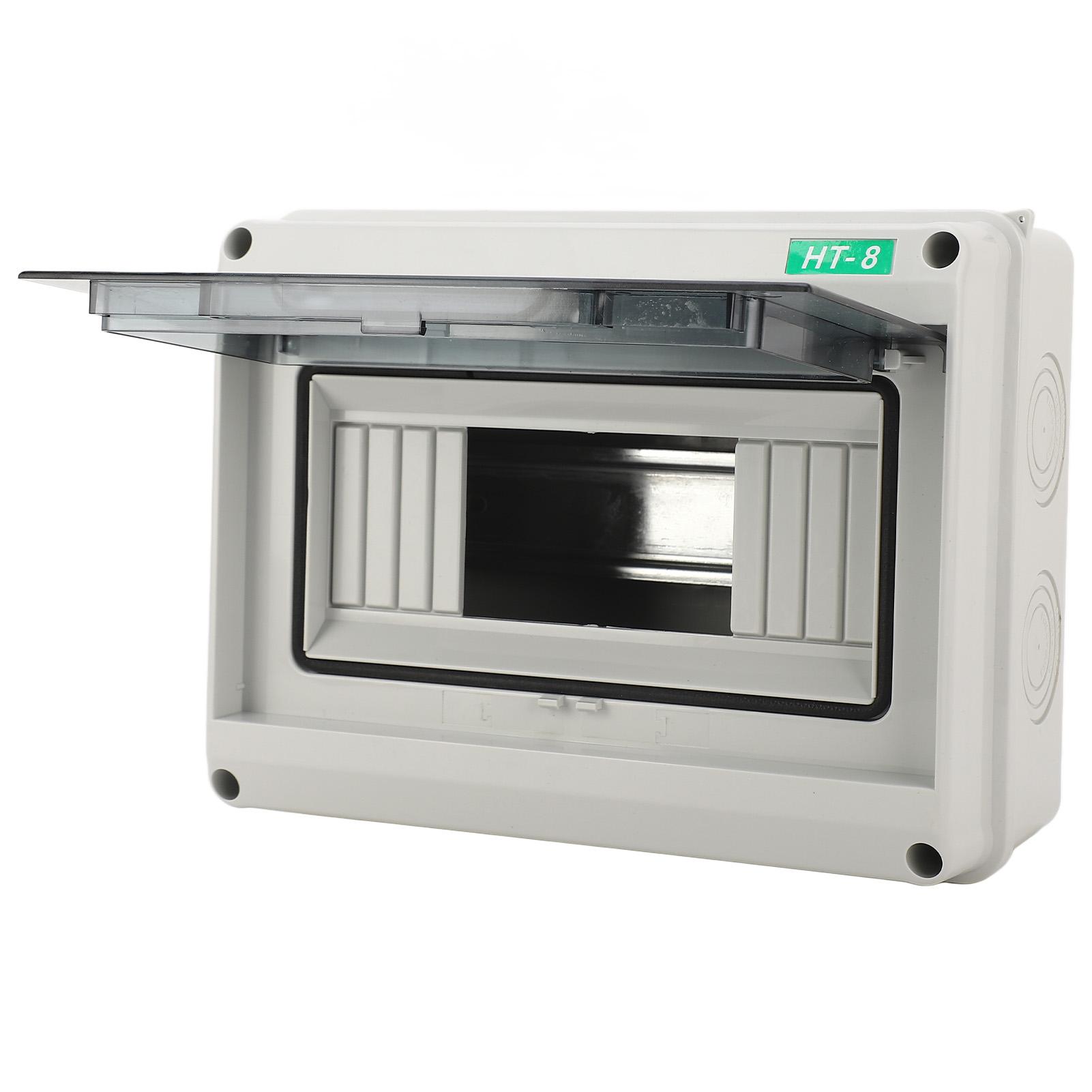 

8 Way Distribution Protection Box IP65 Waterproof Outdoor Circuit Breaker Box for Power Station