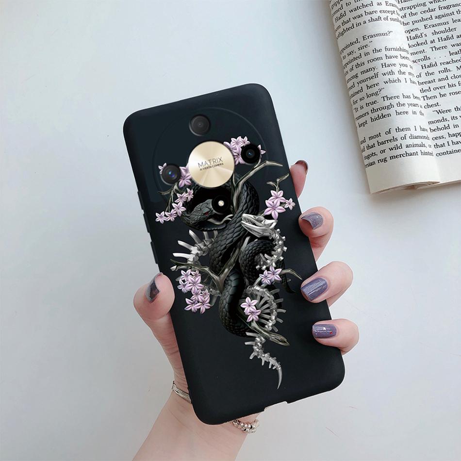 For Honor Magic6 Lite Case Honor Magic6 Lite 5G Cover Soft Dragon Silicone Bumper Protective Phone Cases For Honor Magic 6 Lite