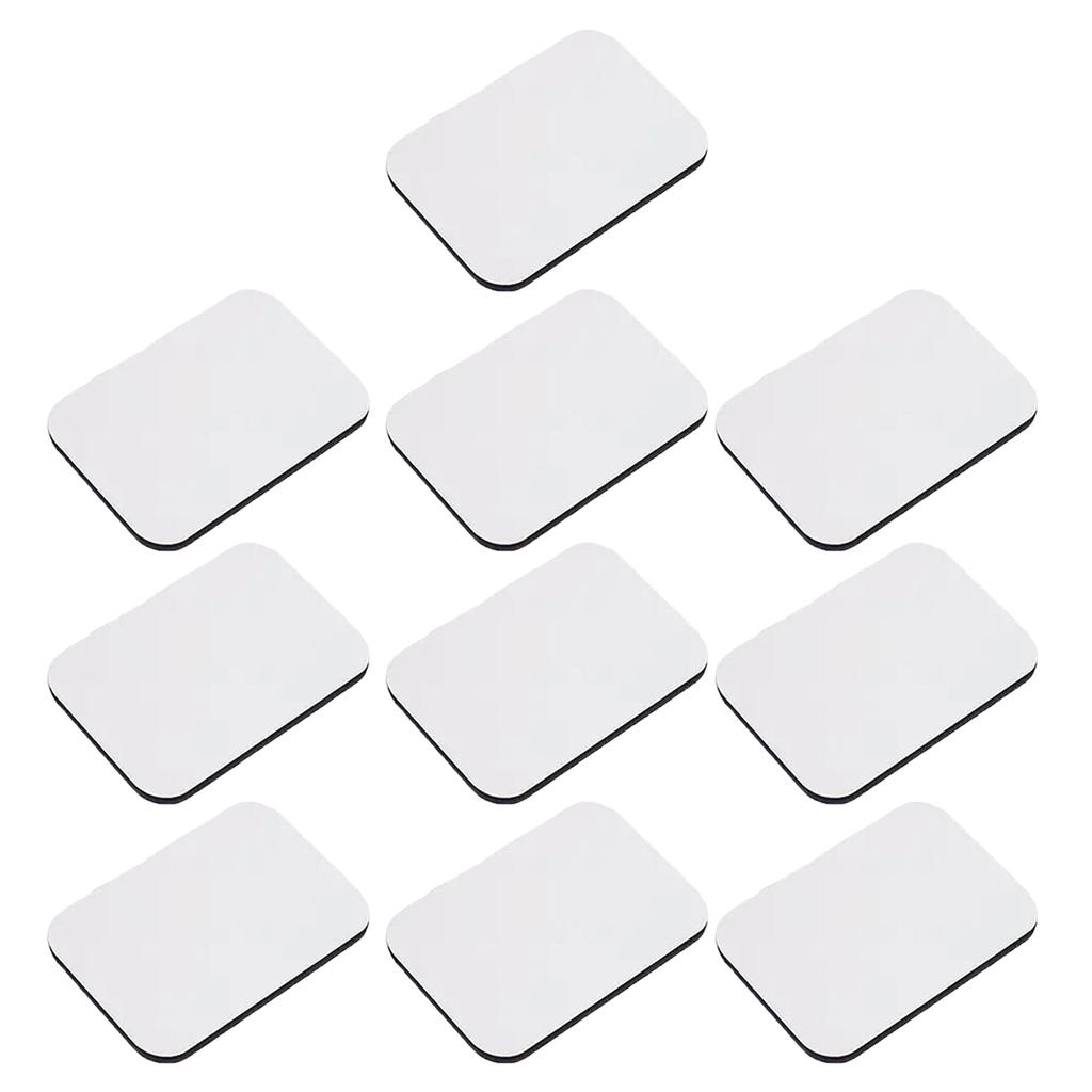 10pcs Customizable Souvenir Heat Transfer Blank Sublimation Blanks Fridge Magnet Stylish Decorations DIY Photo Magnets