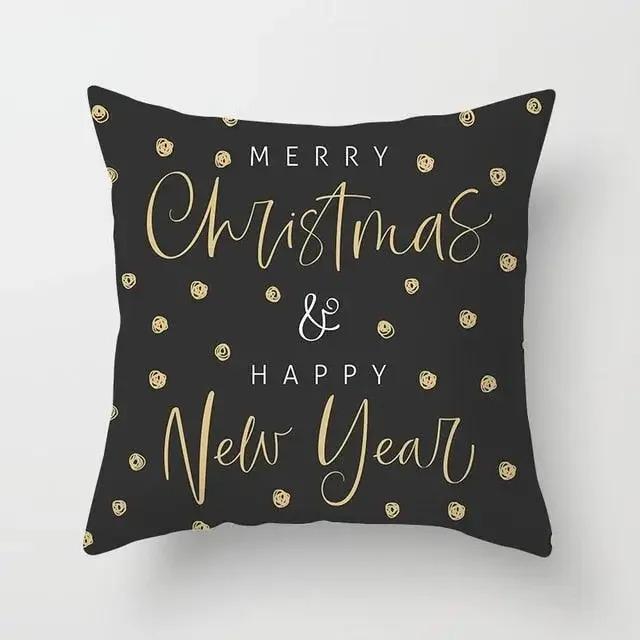 Christmas Themed Pillowcases Car Accessories Office Santa Claus Guest Sofa Home Pillowcases