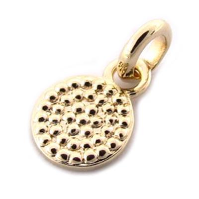 [K1413] - Gold Plated 'Choreography' Pendant