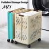 Laundry Hamper for Bathroom Collapsible Hamper, Space Saving with Comfortable Handles Design, Bag Large Capacity Dirty Clothes Basket, Bedroom