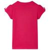 Bright Pink T-shirt for Children 92/104/116/128/140