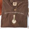 Silly Goose Christmas Shirt for Mom, It's Fine Everything's Fine Tee, Holiday Lights Chaos Gift