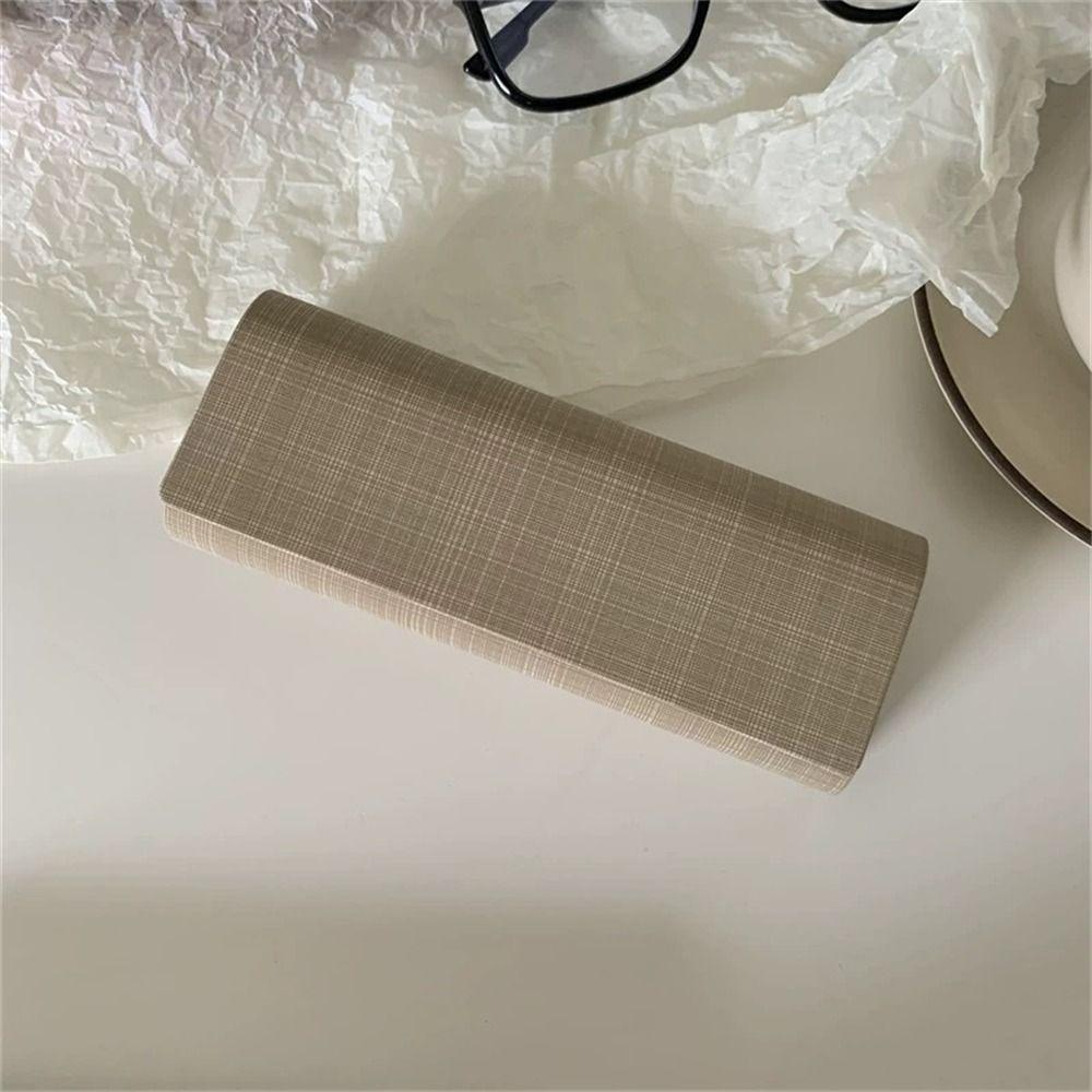 PU Leather Glasses Box Pressure-Resistant Eyewear Protector Protective Case Cover  Women Girls