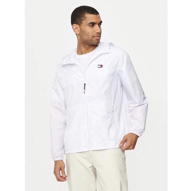 

Ветровка Tommy Jeans Chicago DM0DM20204, белая, стандартного кроя XL