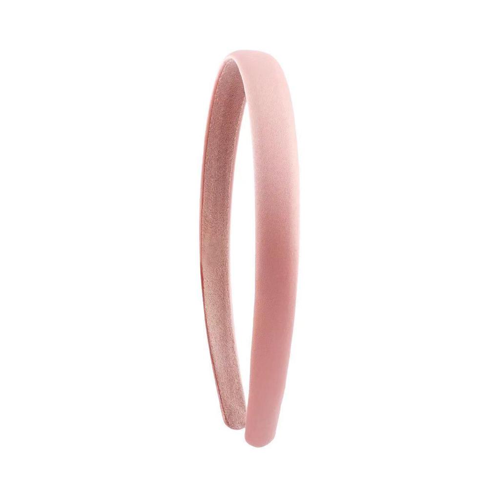 Kids' Solid Color Wide Edge Headband – Handmade Fabric Base, Perfect for Summer DIY Accessories