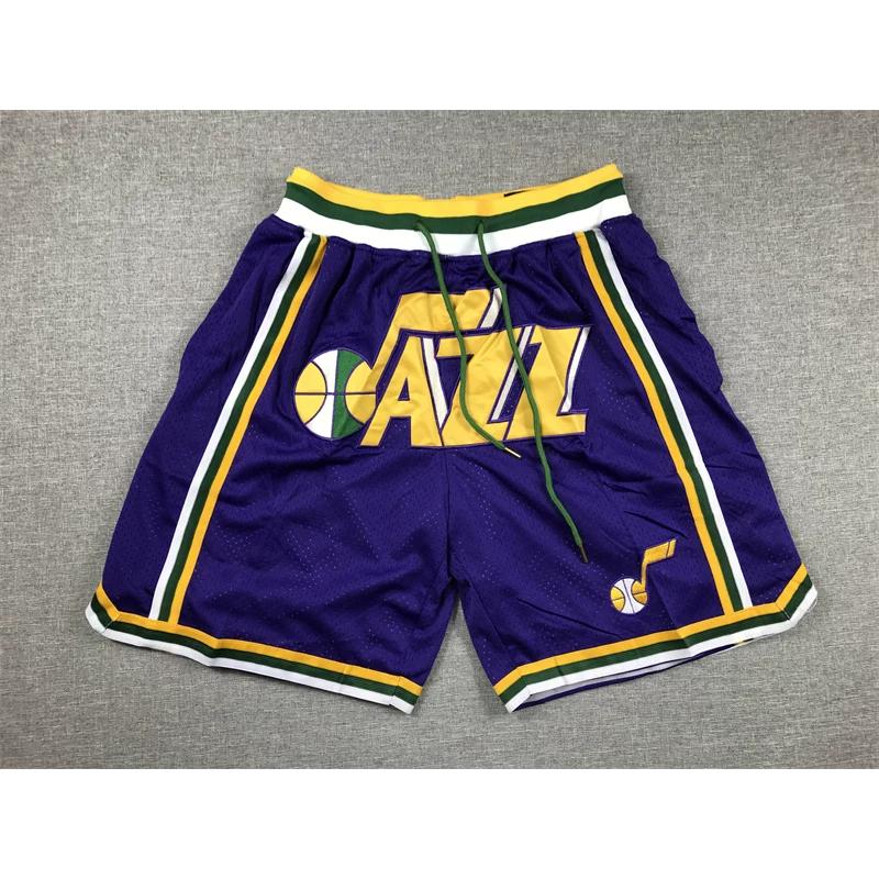 Just Don Retro Americano Mágico Pantalones Cortos Deportivos Bordados para Hombre Pantalones Cortos de Baloncesto High Street Pantalones Cortos del Equipo Lakers Pantalones Cortos de Cinco Puntos