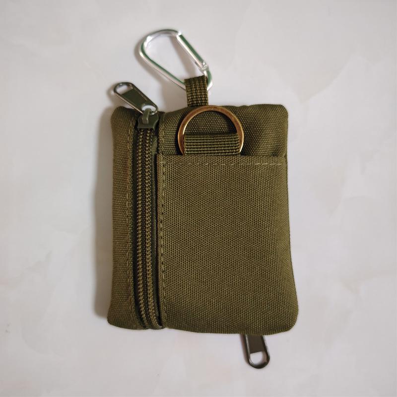 Men's Outdoor Tactical Mini Sports Wallet and Earphone Pouch