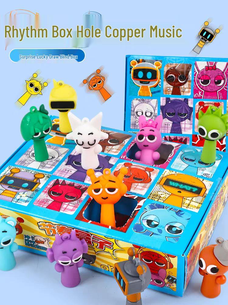 Rhythm Box Poke-a-Dot Children s Toy Ornament