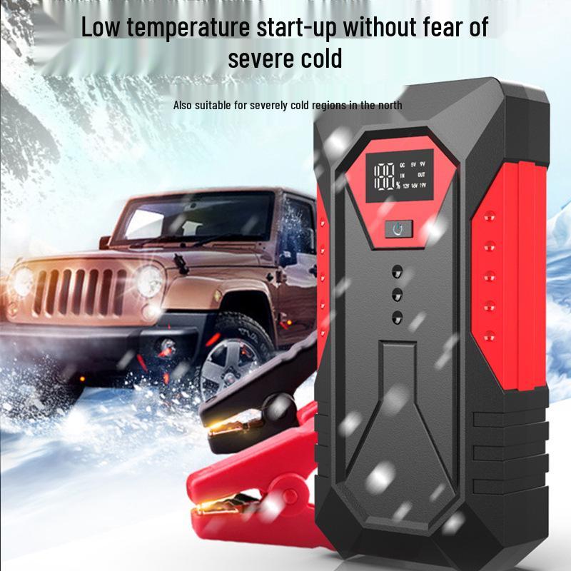 12V Car Emergency Jump Starter - Vehicle Battery Booster Device